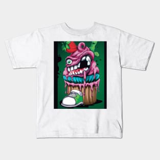 Monster cupcakes Kids T-Shirt